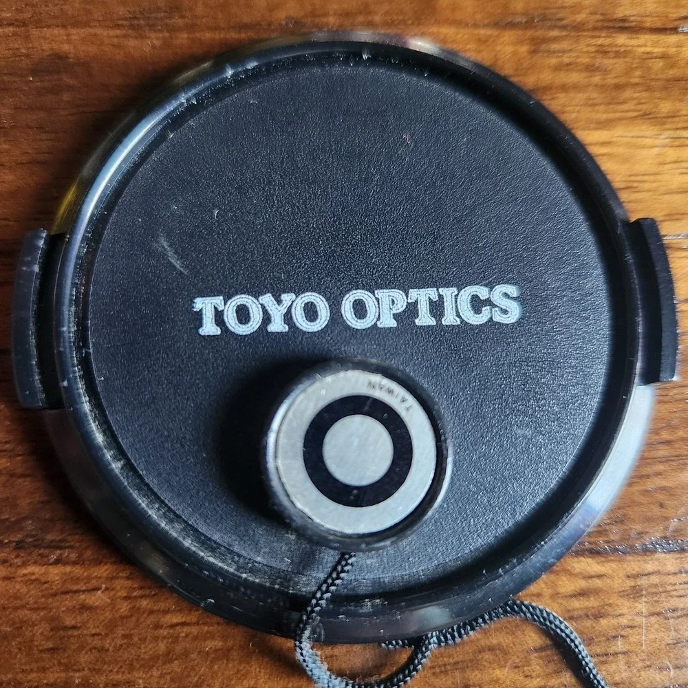 TOYO OPTICS 55mm Lens Cap Rare Vintage Light Scratches Good Condition